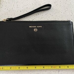 Michael Kors Black Wristlet
